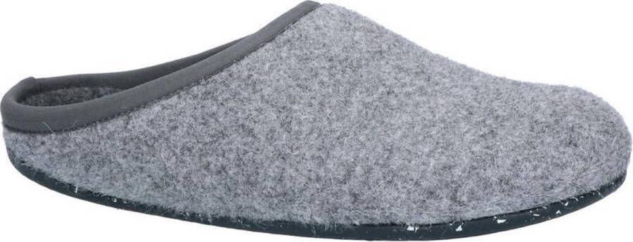 Camper Comfortabele wollen pantoffels voor dames Gray Dames