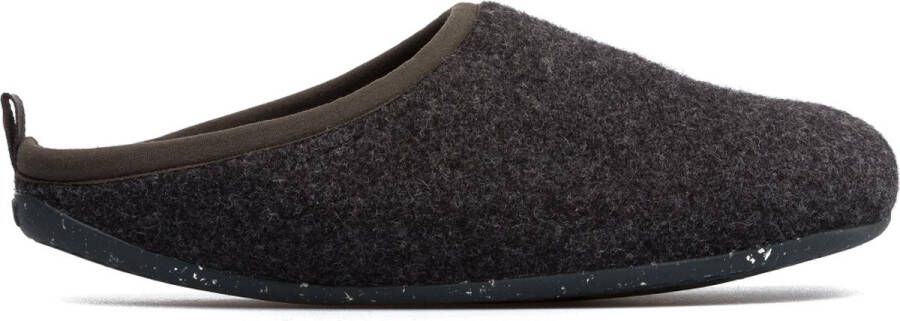 Camper felt slippers heren wolrubber wol 39 Grijs