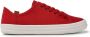 Camper Flexibele Gedempte Sneakers voor Vrouwen Red Dames - Thumbnail 1