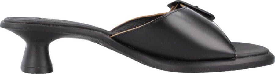 Camper Heeled Mules Black Dames