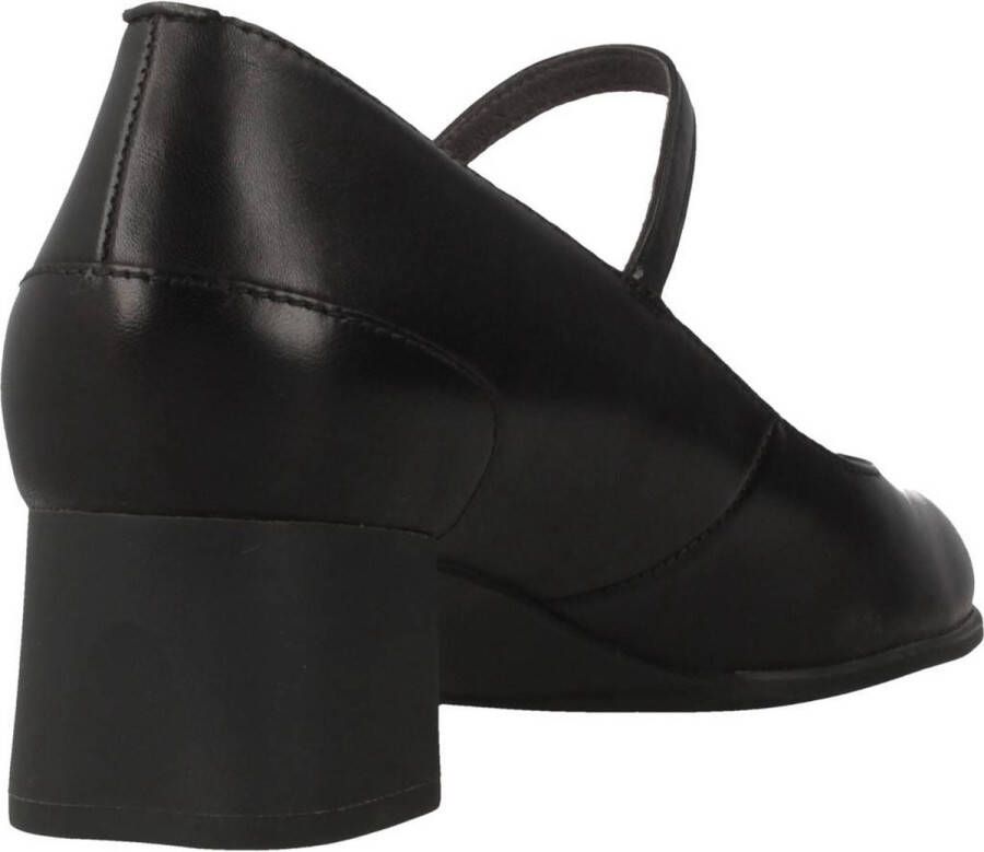 Camper Zwarte Leren Schoenen voor Dames Black Dames