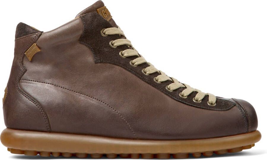 Camper Leren Sneaker Pelotas Comfort Stijl Brown Heren