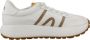 Camper Witte Sneakers met Camel en Witte Details White Dames - Thumbnail 1