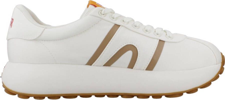 Camper Witte Casual Textiel Sneakers met Rubberen Zool White Heren