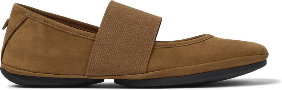 Camper Right Nina Ballerinas Damen Medium Bruin