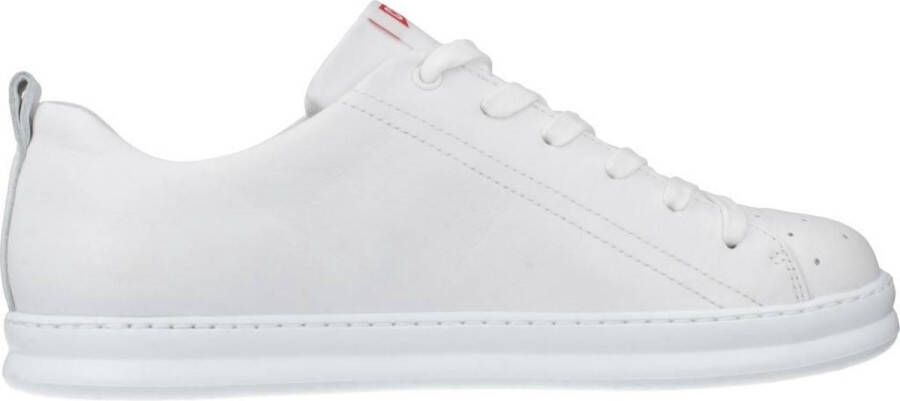 Camper Wit lederen sportieve sneaker Runner White Heren