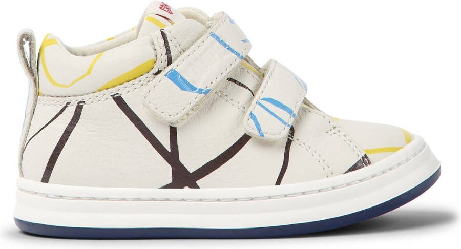 Camper Runner Four Sneaker Kinderen Wit Blauw