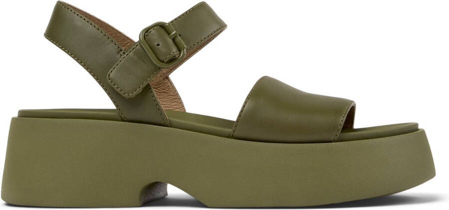 Camper Tasha Sandalen Damen Medium Groen