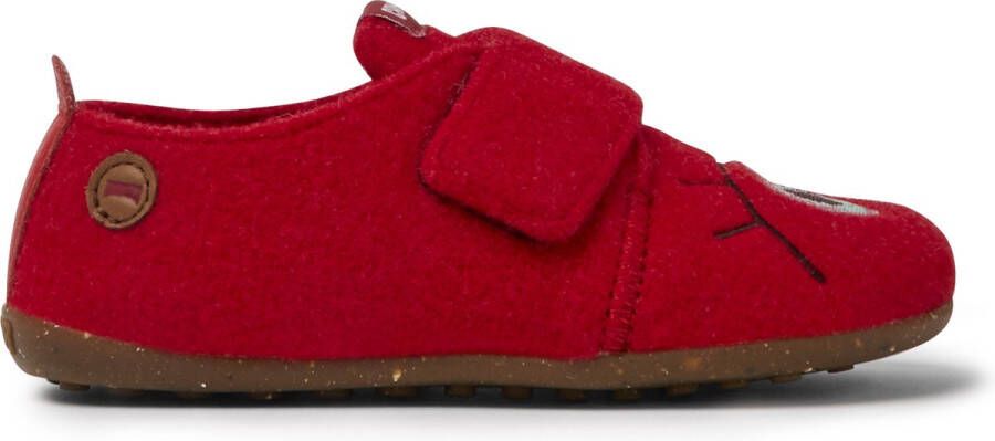 Camper Twins Slippers Kinderen Fel Rood