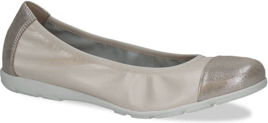 Caprice Ballerina's Loafer slipper feestdagsschoen met lakdetails