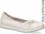 Caprice white casual closed Ballerinass White Dames - Thumbnail 5