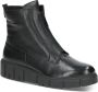 Caprice Zwarte Casual Gesloten Booties Vrouwen Black Dames - Thumbnail 1