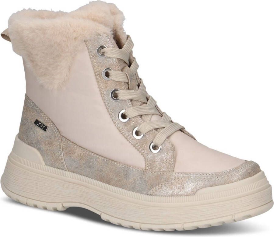 Caprice Beige Casual Gesloten Enkellaarsjes Beige Dames