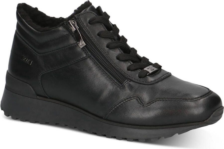 Caprice Sneakers met sleehak winterlaarzen veterschoenen high-top sneaker in comfortabele breedte