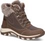 Caprice Winterlaarzen sleehak veterschoenen outdoorschoen in comfortabele breedte - Thumbnail 1