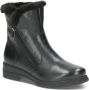 Caprice Zwarte Gesloten Booties Enkellaarzen Vrouwen Black Dames - Thumbnail 1