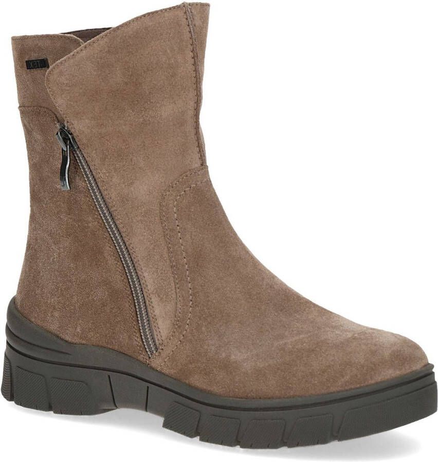 Kennel & Schmenger Sneaker Boot Stijlvolle Enkellaars Beige Dames