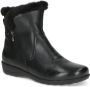 Caprice Zwarte Casual Gesloten Booties Vrouwen Black Dames - Thumbnail 1