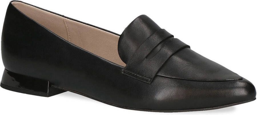 Caprice Zwarte Casual Gesloten Loafers Vrouwen Black Dames