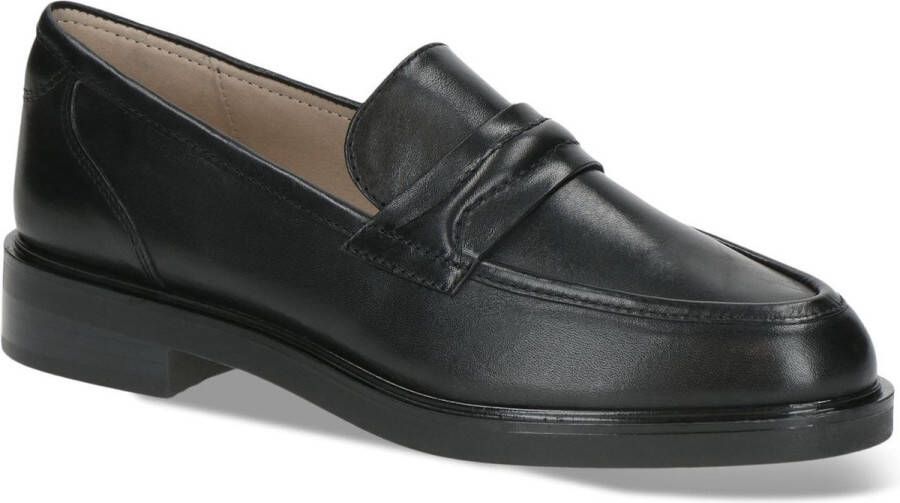 Caprice Zwarte Gesloten Loafers voor Vrouwen Black Dames