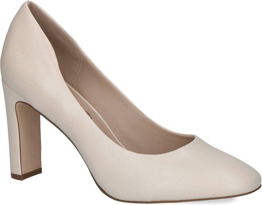 Caprice Elegant Beige Closed Pumps Beige Dames