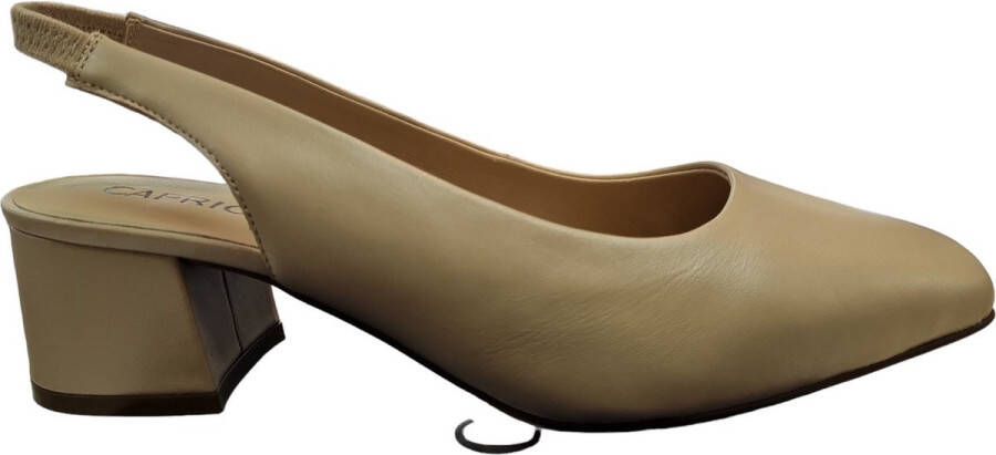 Caprice Dames Pumps Beige