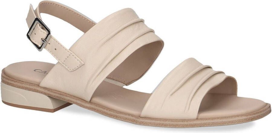 Caprice Zachte Casual Open Sandalen Beige Dames