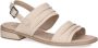 Caprice Zachte Casual Open Sandalen Beige Dames - Thumbnail 1