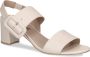 Caprice Beige Casual Open Platte Sandalen Beige Dames - Thumbnail 1