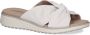 Caprice Witte Open Casual Slippers Vrouwen White Dames - Thumbnail 1