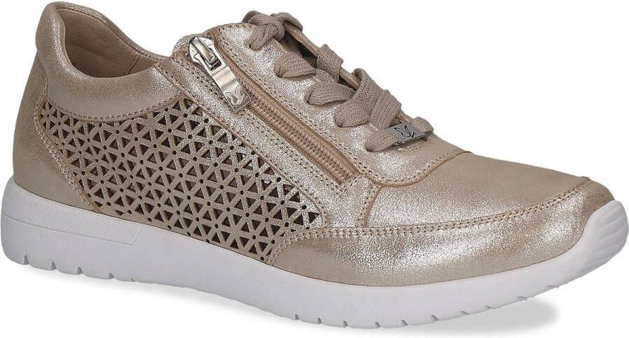 Caprice Sneakers met zijrits vrijetijdsschoen lage schoen veterschoen