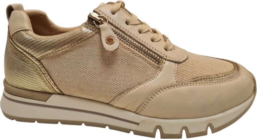 Caprice Dames Sneaker 9-23754-42 492 H-breedte Dames Sneakers Goud