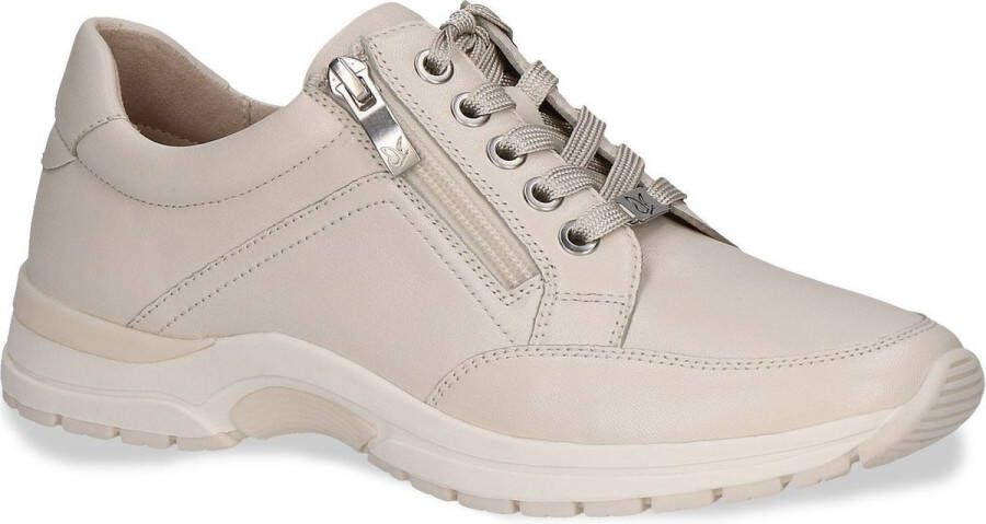 Caprice Zachte Offwhite Vrijetijdssneakers Beige Dames