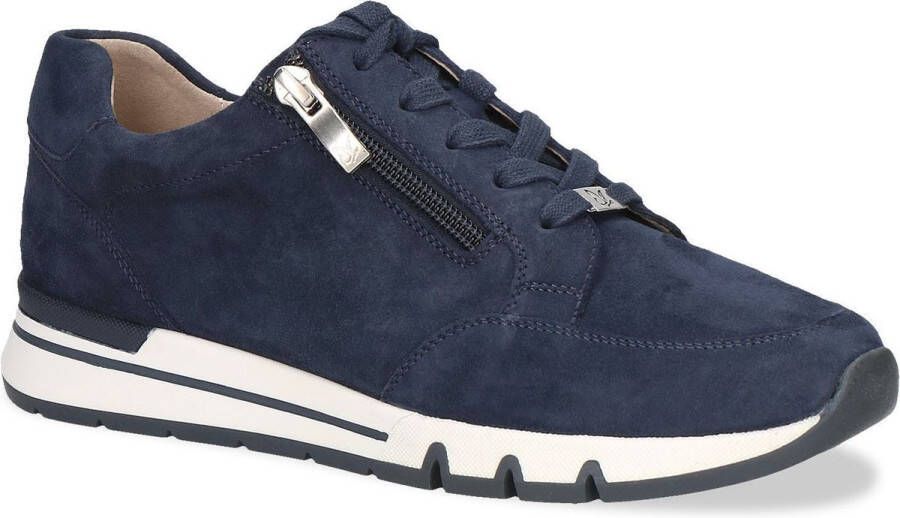 Caprice sneaker blauw suede art.9-23753-42 857 H leest