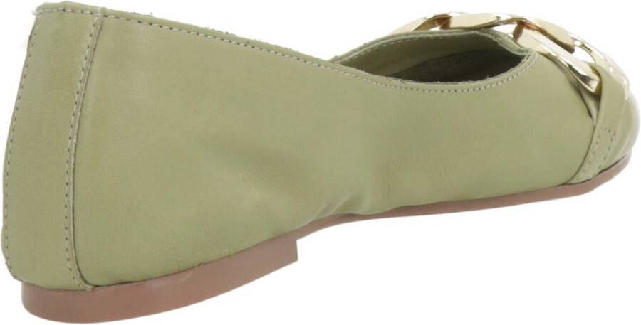 Carmela Stijlvolle Ballerina Schoenen Green Dames