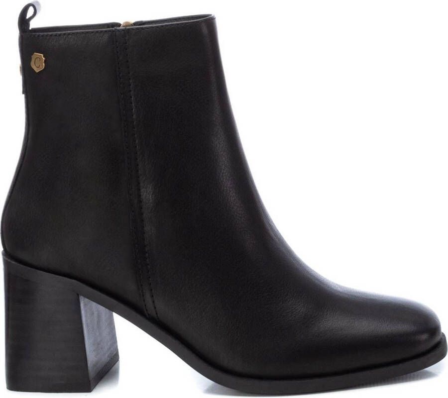 Carmela Elegant Heeled Boots Black Dames