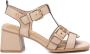 Carmela Elegante High Heel Sandalen Beige Dames - Thumbnail 1