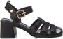 Carmela Elegant High Heel Sandals Black Dames - Thumbnail 1