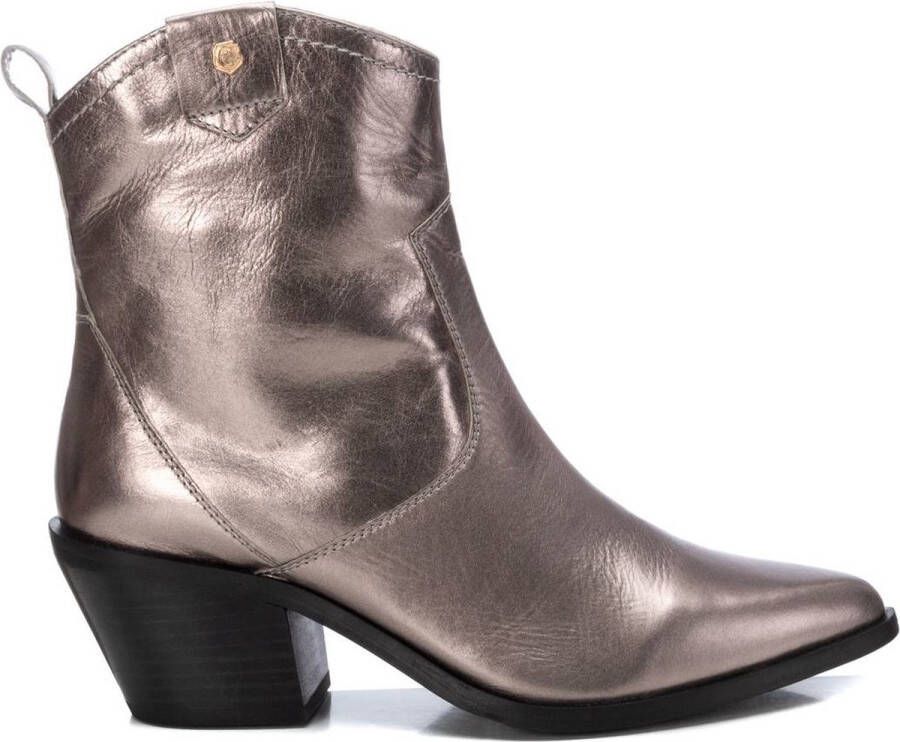 Carmela Western Style Cowboy Boots Gray Dames