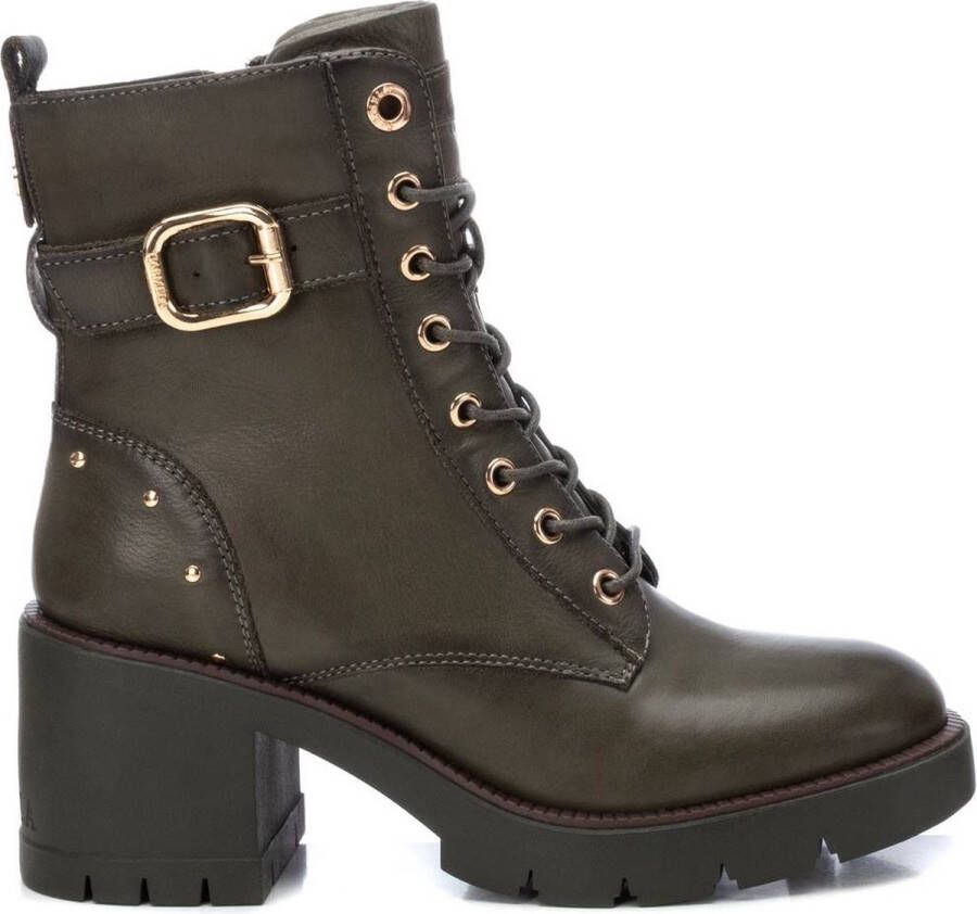 Carmela Stijlvolle Veterschoenen Green Dames