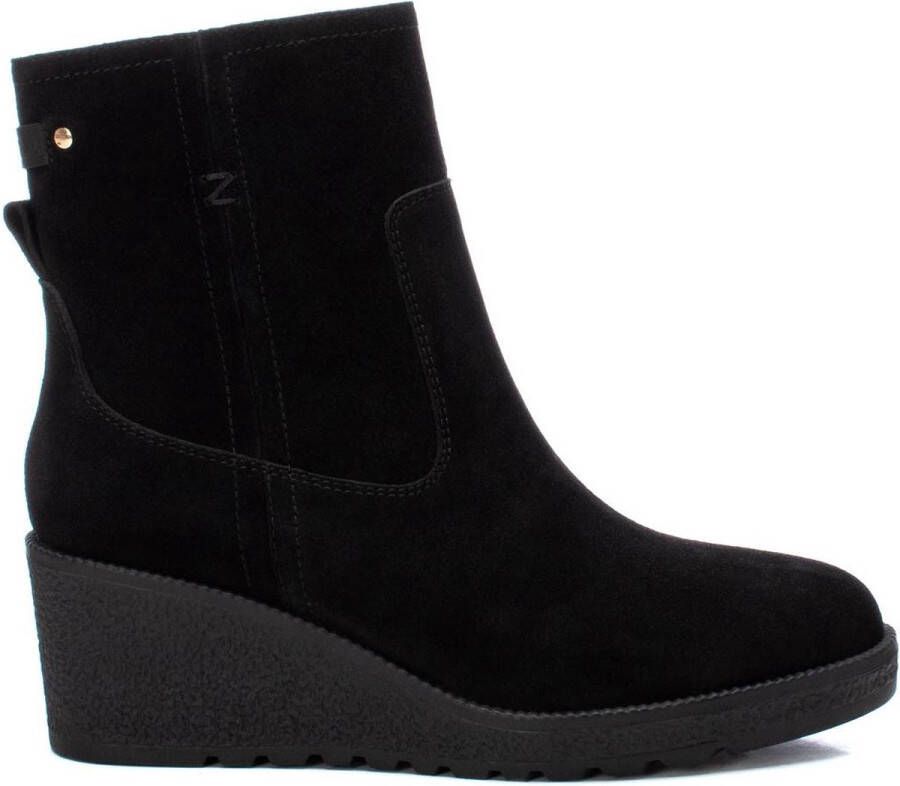 Carmela Stijlvolle Wedges Laarzen Black Dames