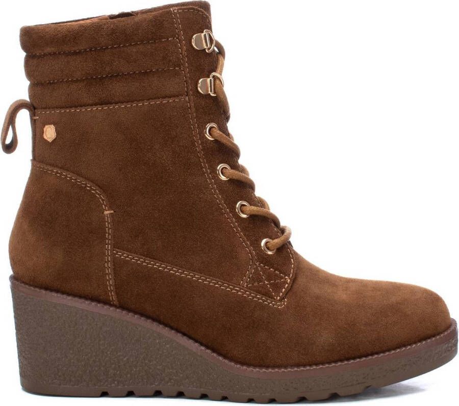 Carmela Stijlvolle Wedges Laarzen Brown Dames