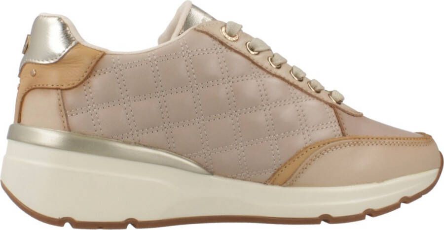 Carmela Stijlvolle Sneakers voor Mannen en Vrouwen Beige Dames