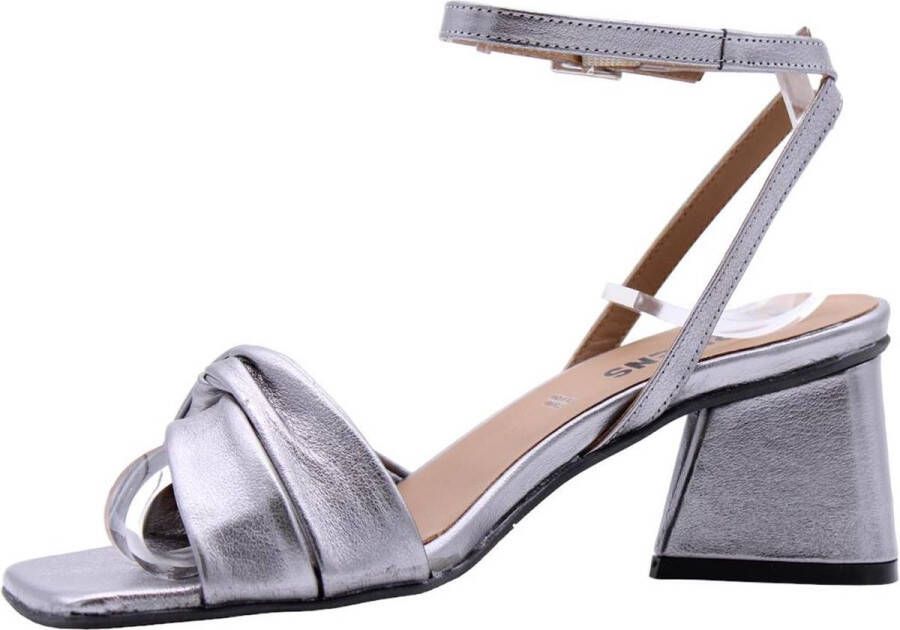 Carmens Elegante High Heel Sandalen Gray Dames