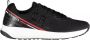 Carrera Zwarte Polyester Sneaker met Contrasterende Details Black Heren - Thumbnail 1