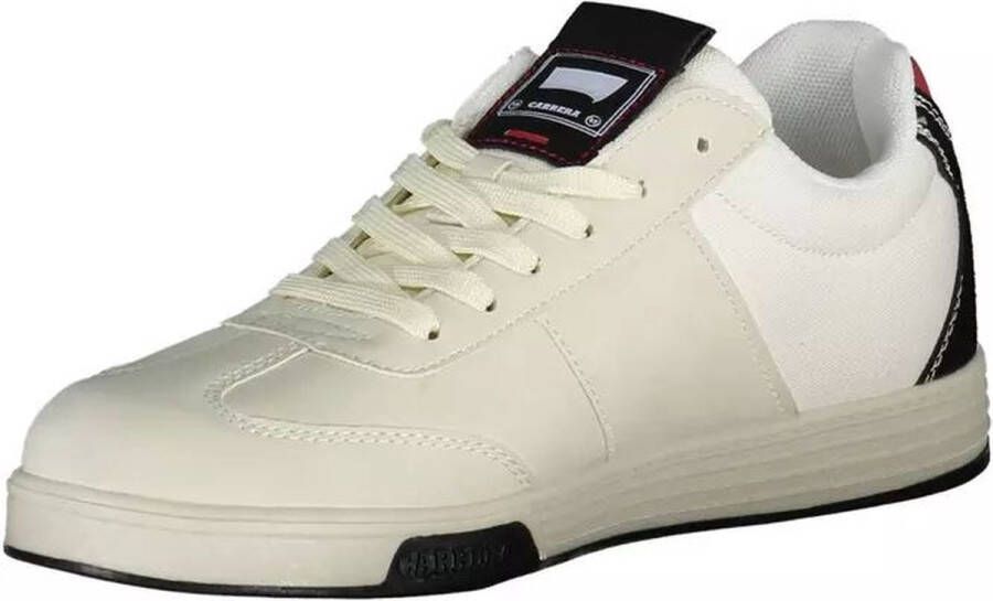 Carrera Witte Polyester Sneaker met Logo voor Heren Multicolor Heren