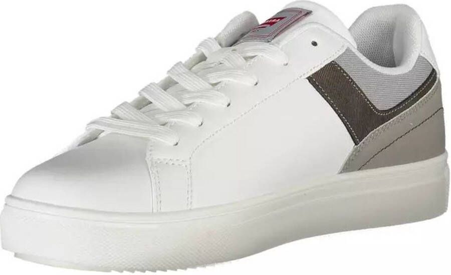 Carrera Polyester Sneaker Met Contrasterende Details En Logo