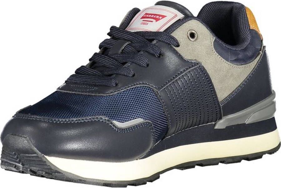 Carrera Polyester Sneaker Met Veters En Contrasterende Details