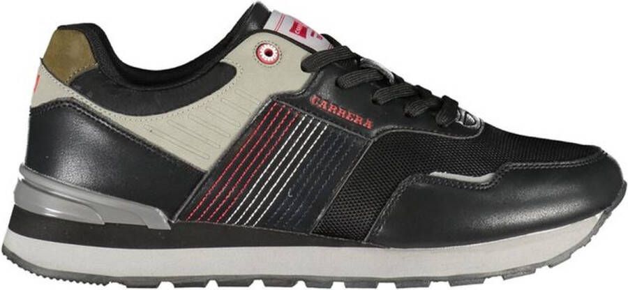 Carrera Polyester Vetersneaker Met Contrasterende Details