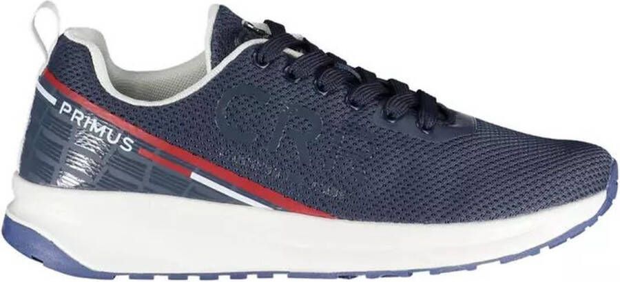 Carrera Heren Sneaker met Contrasterende Details en Logo Blauw Heren